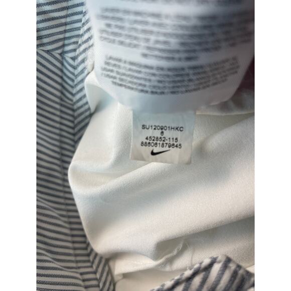 Nike Golf Tour Dri-Fit Pop Pleats Performance Pin Stripe Skort Size 6 - Picture 10 of 10